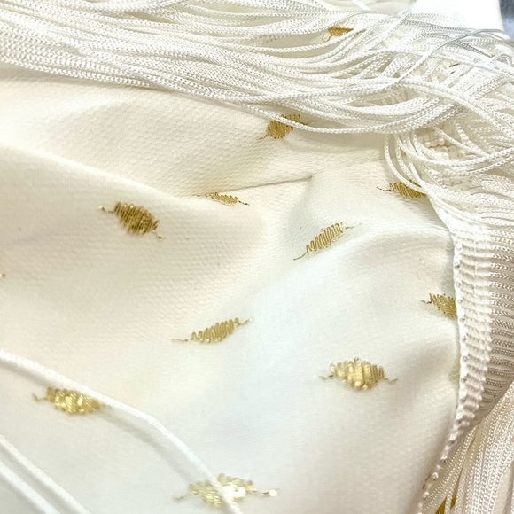 Spirit Silver Fringe V-Neck Mini Dress - Picture 8 of 10